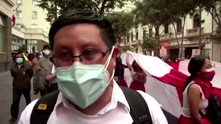 Peruvians protest Keiko Fujimori ahead of elections