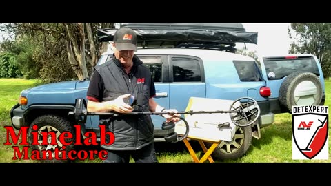 Minelab Manticore Unboxing & Setup