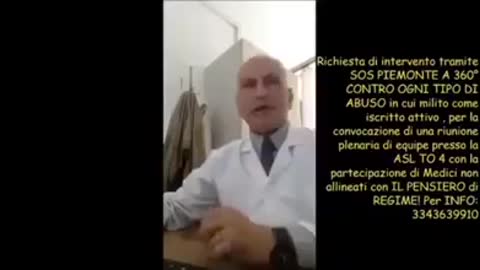 Dott. Giuseppe DELICATI: I malati covid di Bergamo e Brescia erano quasi tutti vaccinati