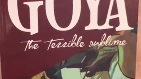 Spooky Comic! Goya: The Terrible Sublime