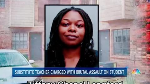 "Black Substitute Teacher Caught Beating Female Special Needs Student On Camera