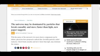 did scientists find a particle that is faster than light