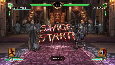 SOUL CALIBUR 4 Darth Vader Gameplay