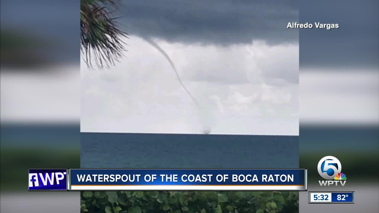 Waterspout prompts warning in Martin County