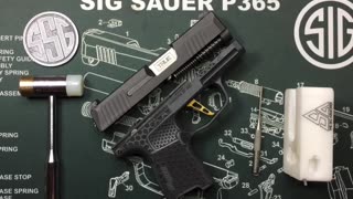 Sig Sauer P365 extractor removal and installation