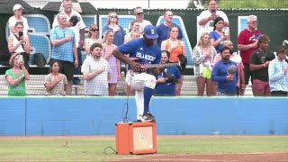 Young Baseball Player Performs National Anthem Before His Game