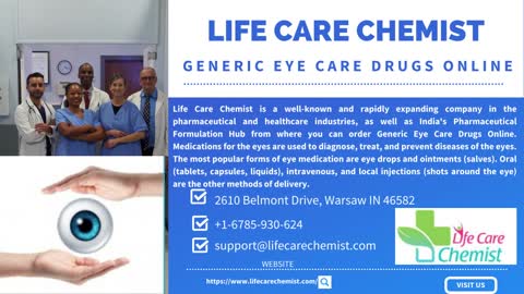 Generic Eye Care Drugs Online