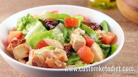 Keto Recipes - Honey-Mustard Rotisserie Chicken Salad