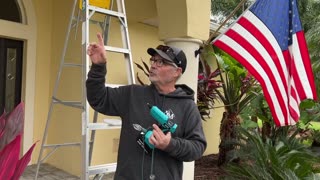 Installing Christmas Lights Around Windows, Doors and Arches