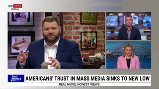‘Concerning’: Americans’ trust in the media at near record lows