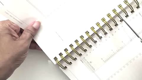 How to create a removable page & insert from a spiral bound planner?