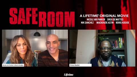 Boris Kodjoe directs his wife Nicole Ari Parker in Lifetime thriller 'Safe Room'