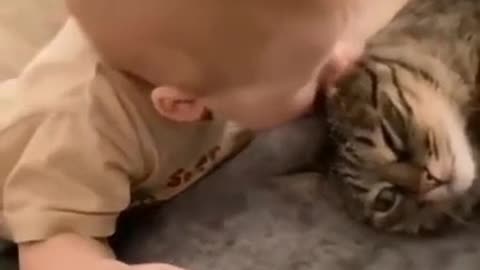 Cute baby funny