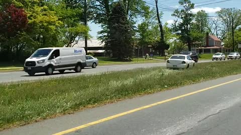 Driver Under the Influence Destroys Road Sign