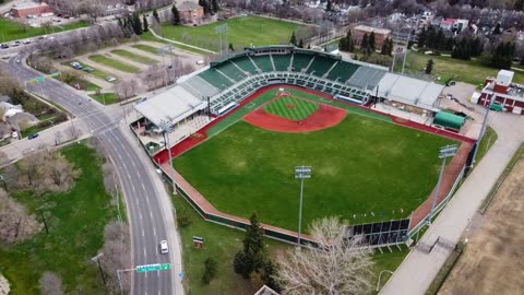 The Stadium View of Canada_Drone View_Canada Stadium in 4K_Beauty of Canada