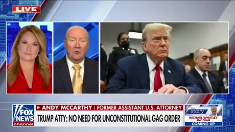 ‘NO NEED’- Trump’s trial is over, ‘what’s the point’ of a gag order.- McCarthy fox news