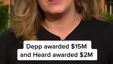 Depp awarded $15M and Heard awarded $2M