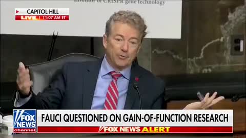 Rand Paul PROVES Fauci is a Fraud. Fauci Has No Answers!