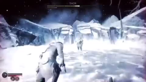 Kratos vs Thor - God of War Ragnorok New Gameplay