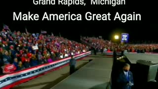 Grand Rapids, Michigan - President Trump MAGA Peaceful Protest Rally 11-02-2020