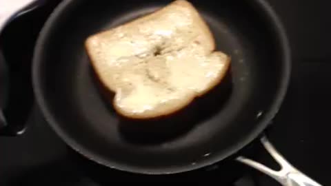 Flipping a Grilled Cheese Sandwich