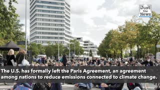 U.S. formally exits 2015 Paris accord