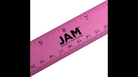 Review: eBoot Plastic Ruler Straight Ruler Plastic Measuring Tool 12 Inches and 6 Inches, 2 Pie...