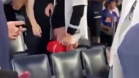 HILARIOUS: Lib Tries To Steal Trump Hat at Baseball Game and the Crowds Reaction Is Priceless