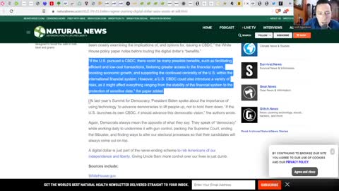 DIGITAL DOLLAR EXPOSED! - GLOBALISTS PLOT COLLAPSE AS GREAT RESET TAKEOVER CONTINUES!