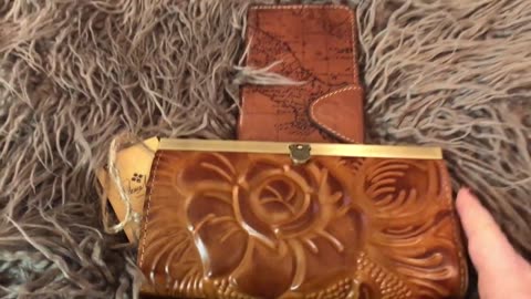 Patricia Nash Cauchy Wallet & Maira Signature Map iphone Case.