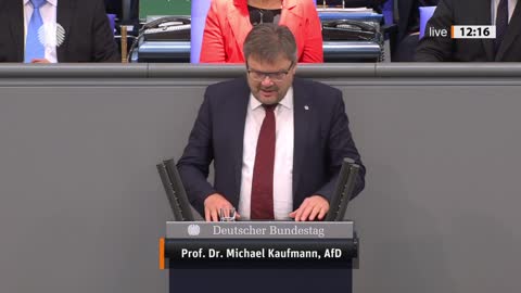 Prof. Dr. Michael Kaufmann Rede vom 20.10.2022 - Notfallfonds für das Wissenschaftssystem