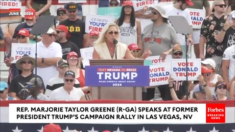 VIRAL MOMENT: Marjorie Taylor Greene Compares Trump To Jesus