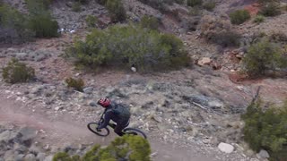 MTB with with Skydio 2