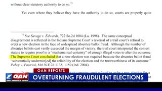 Overturning Fraudulent Elections