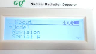 Geiger Counter Radiation Monitor