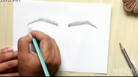 How to draw eyebrows