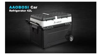 AAOBOSI 12 Volt Car Refrigerator