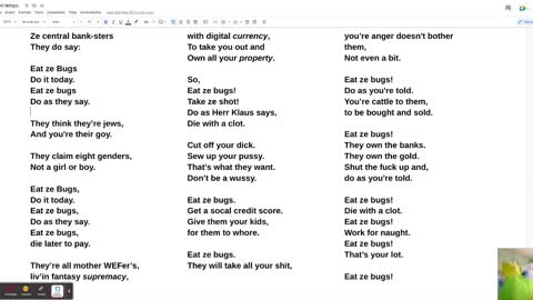 Clif High's rap "Eat Ze Bugs" by Froggy.