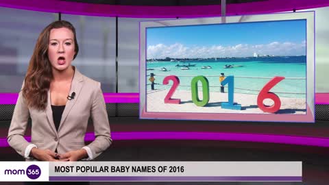 Most Popular Baby Names of 2016