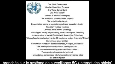 Nouvel Ordre mondial : Objectifs de mission de l'Agenda 21/2030 de l'ONU (VOST)