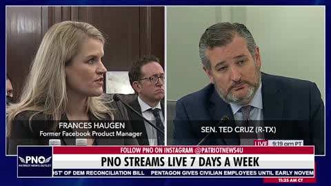 Patriot News Outlet Live | Sen. Ted Cruz | FB Whistleblower Hearing