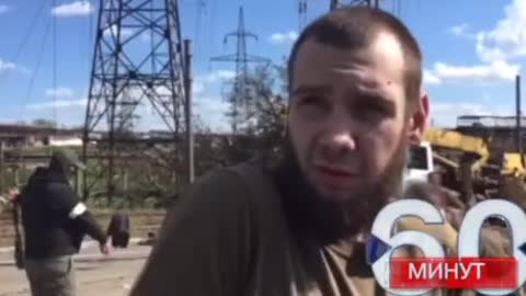 Ukraine War - One of the last surrendered members of the Azov regiment