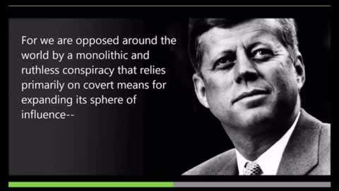 JFK Speech on secret societies