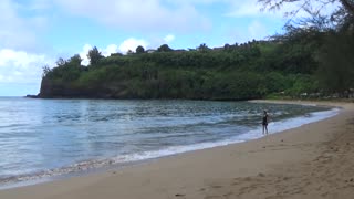 Kilauea, HI — Kalihiwai Bay Beach