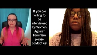 She is an MRA, NON feminists woman! Interview No.3