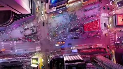 Overlooking Times Square
