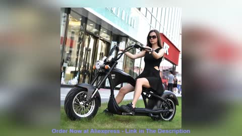 ☑️ Citycoco Adult Electric Scooters 1500W Motor 200KG Max Load 18 Inch Fat Tire Electric Scooter
