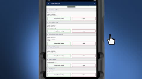 YJACK VIEW App Static Pressure Session 22-5