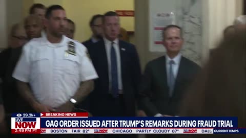 Trump trial_ Gag order issued by judge in NYC fraud trial _ LiveNOW from FOX