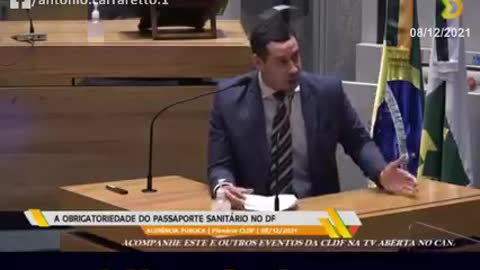 O MELHOR DISCURSO CONTRA O PASSAPORTE SANITARIO!